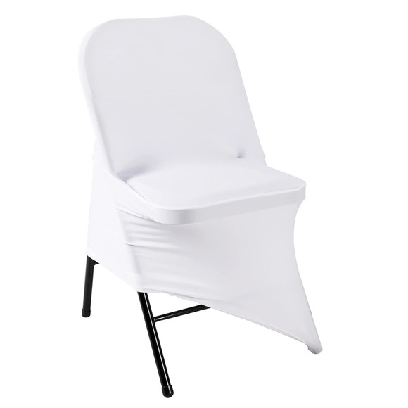 Unbranded Other - White Spandex Chair Covers‎ Set of 10 Stretch Banquet Event Decor